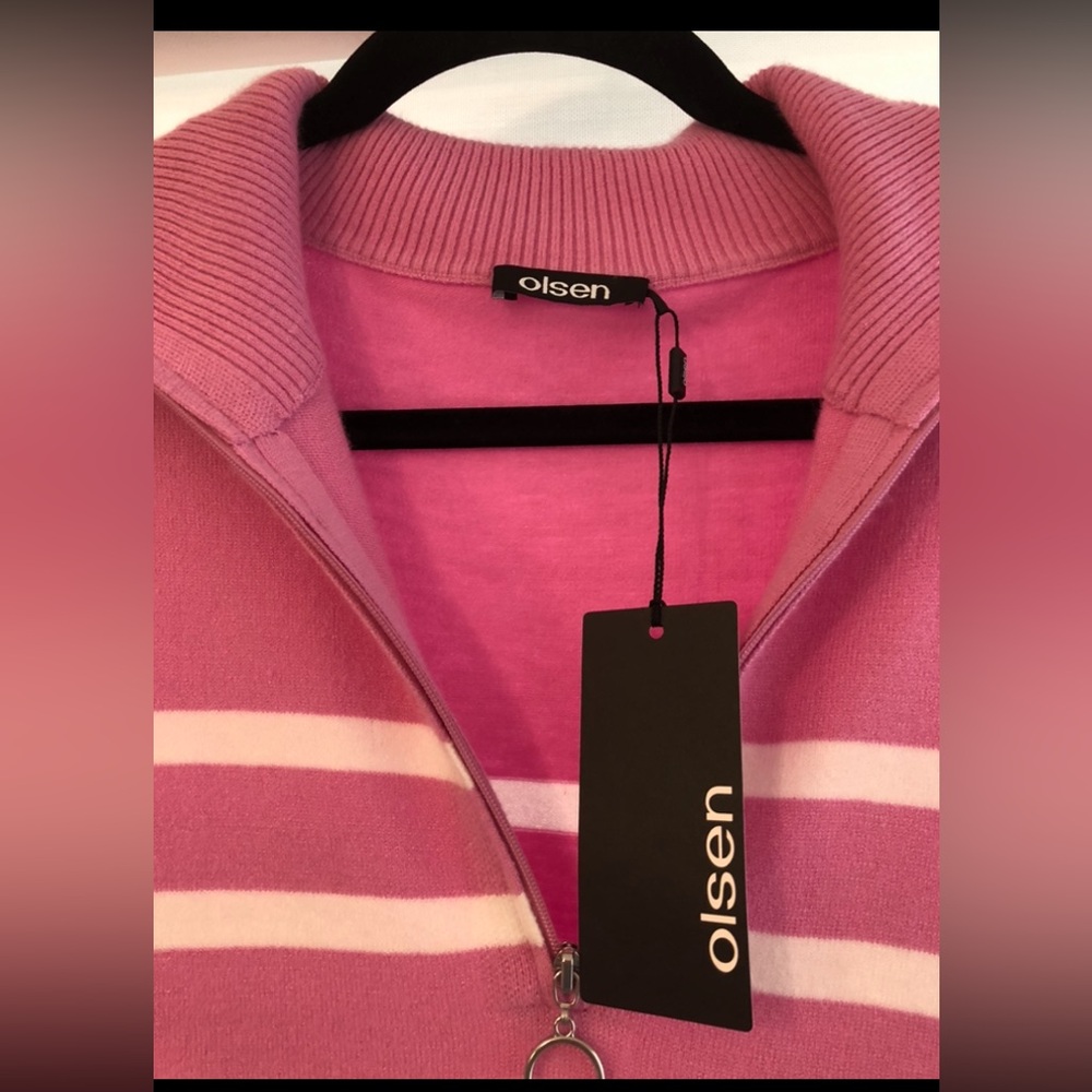 NWT Olsen half zip sweater - Picture 3 of 5